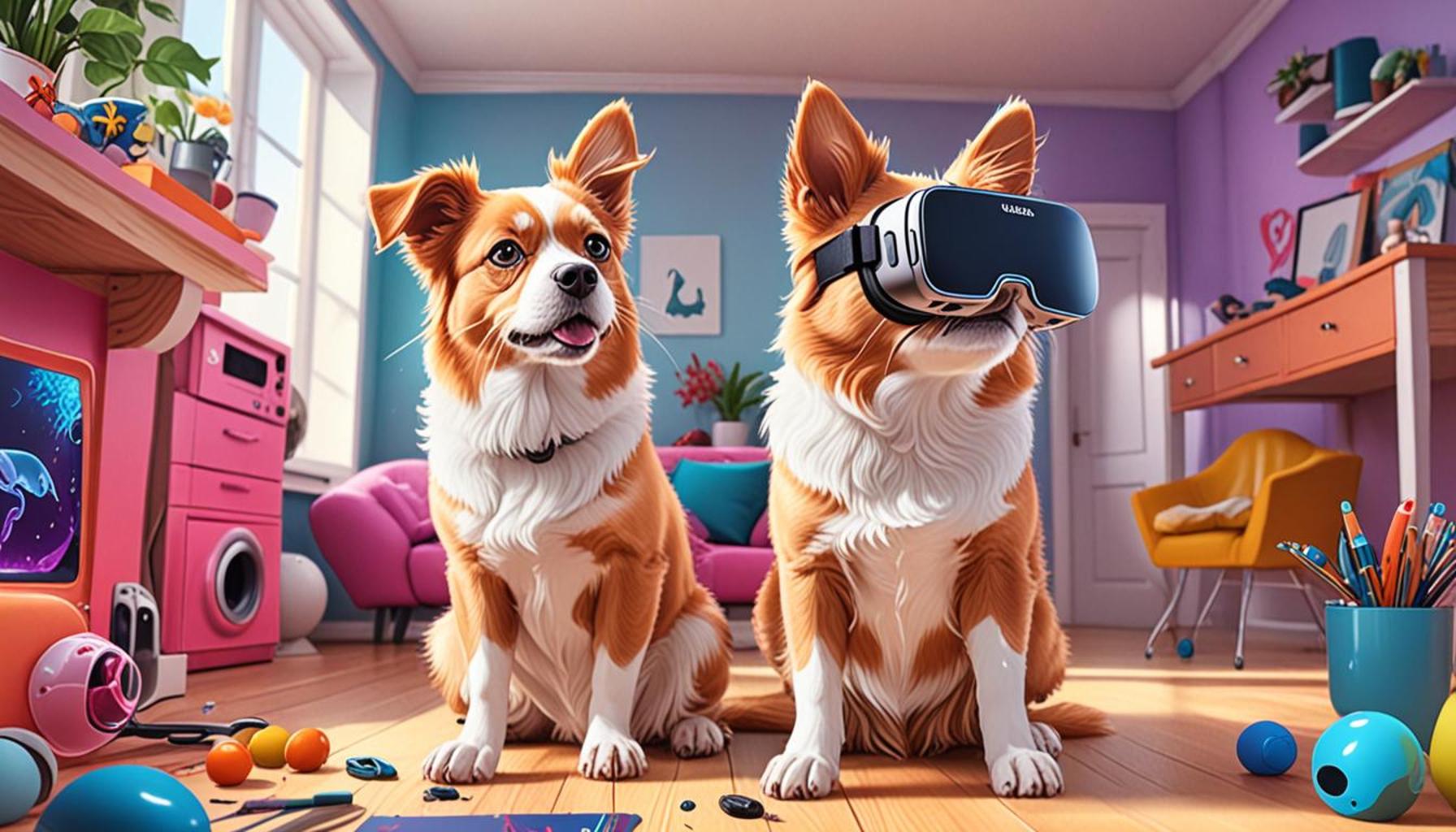 Exploring the Use of Virtual Reality in Pet Training Techniques